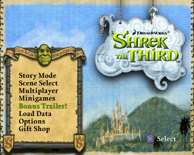 Shrek the Third screenshot 4 for Playstation 2